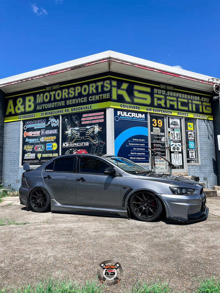 Mitsubishi Lancer 08-17 Premium Wireless Air Suspension Kit - KS RACING — KS Racing Australia