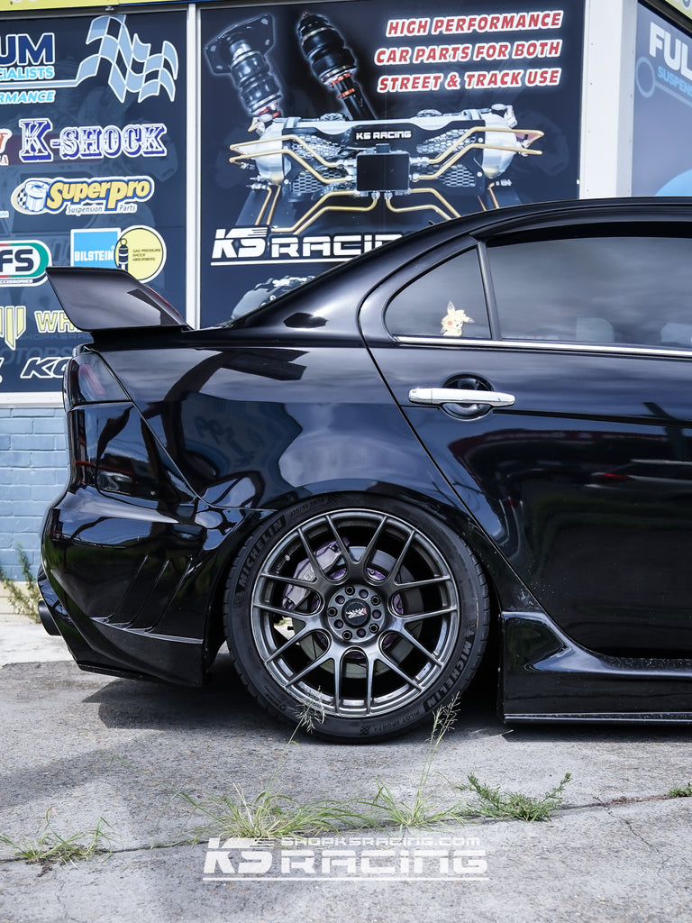 Mitsubishi Lancer Ralliart, 4WD 09-UP Premium Wireless Air Suspension Kit - KS RACING — KS Racing Australia