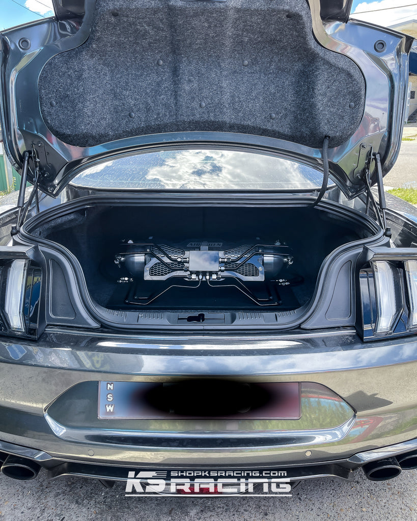 Ford Mustang 15-UP Premium Wireless Air Suspension Kit - KS RACING — KS Racing Australia