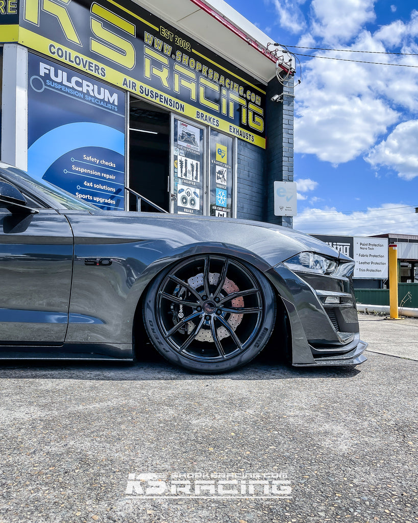 Ford Mustang 15-UP Premium Wireless Air Suspension Kit - KS RACING — KS Racing Australia