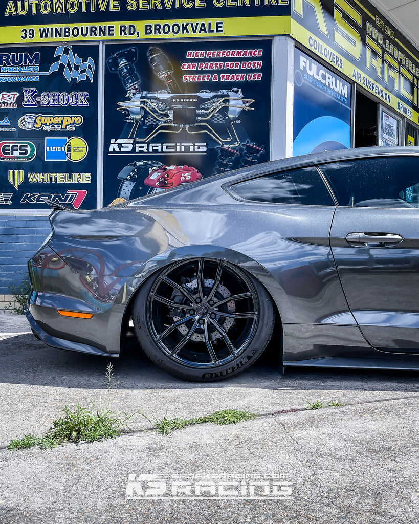 Ford Mustang 15-UP Premium Wireless Air Suspension Kit - KS RACING — KS Racing Australia