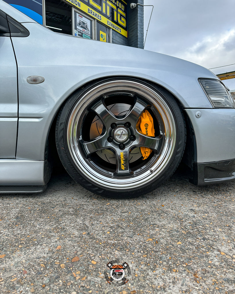 Mitsubishi Lancer Evolution 9 06-07 Premium Wireless Air Suspension Kit - KS RACING — KS Racing Australia