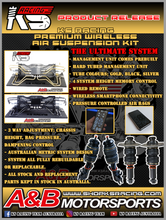 Load image into Gallery viewer, Nissan Silvia S14 Premium Wireless Air Suspension Kit - KS RACING — KS Racing Australia