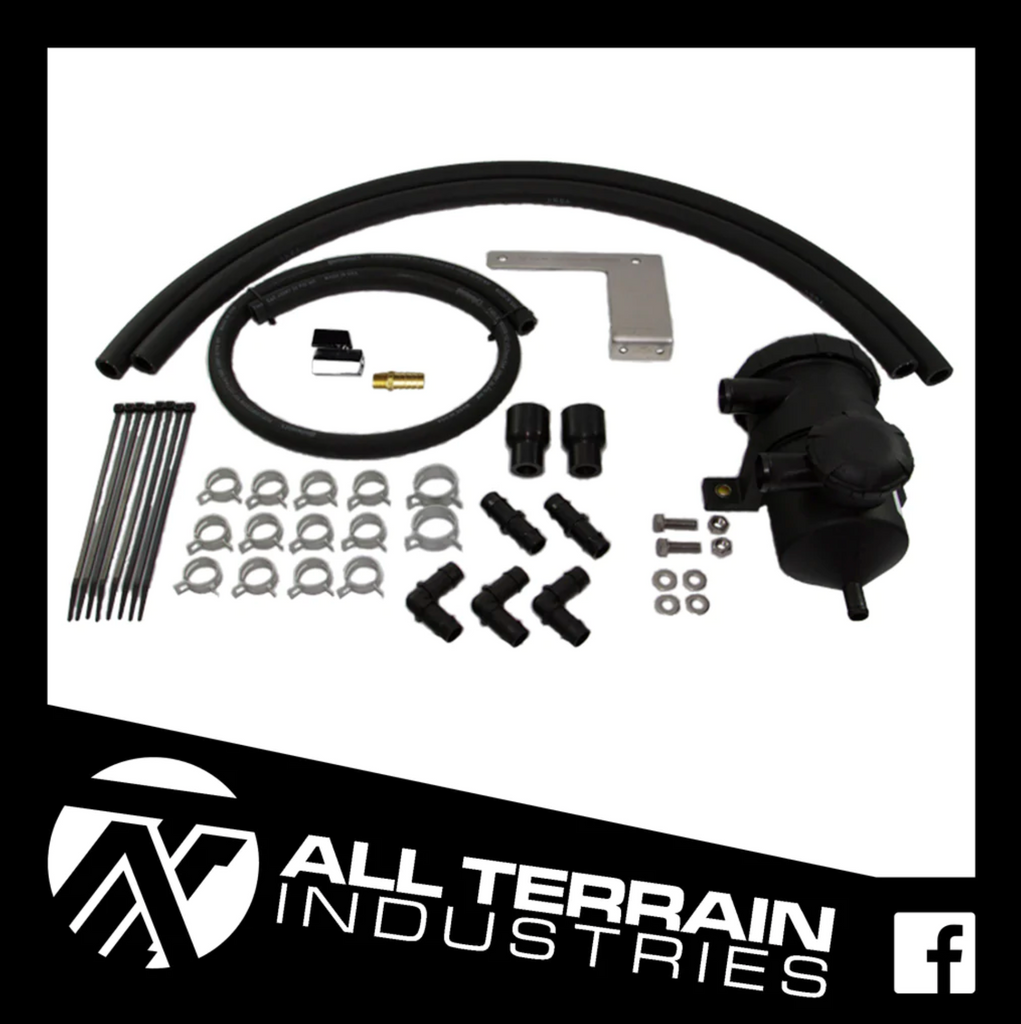 ATI PROVENT Oil Separator/Catch Can Kit - Nissan Navara NP300 2.3L — KS Racing Australia