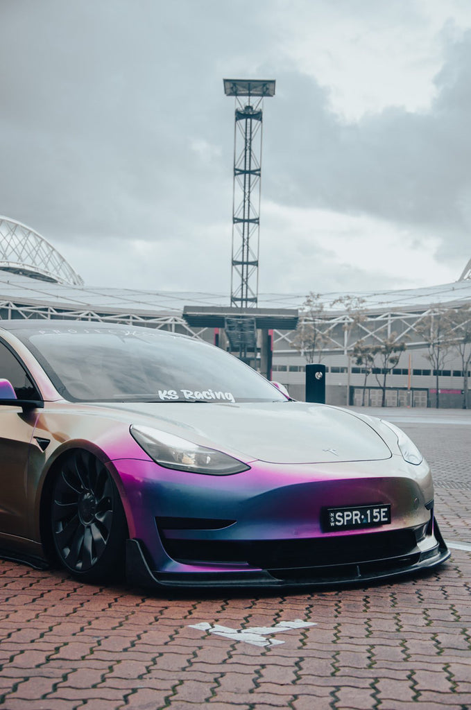 Tesla Model 3 2WD/AWD Premium Wireless Air Suspension Kit - KS RACING — KS Racing Australia