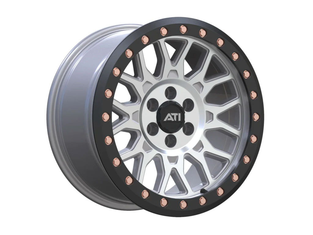 AT-01 17X8.5 HYBRID BEADLOCK WHEEL - MACHINED (6X114.3) — KS Racing Australia