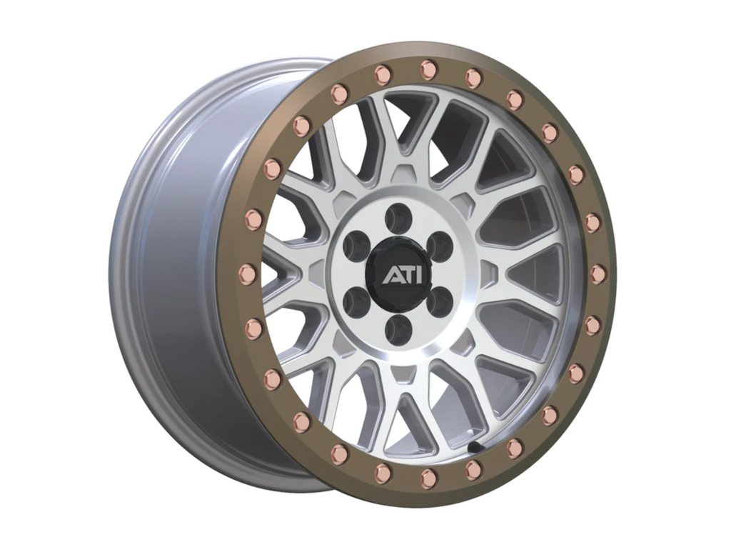 AT-01 17X8.5 HYBRID BEADLOCK WHEEL - MACHINED (6X114.3) — KS Racing Australia