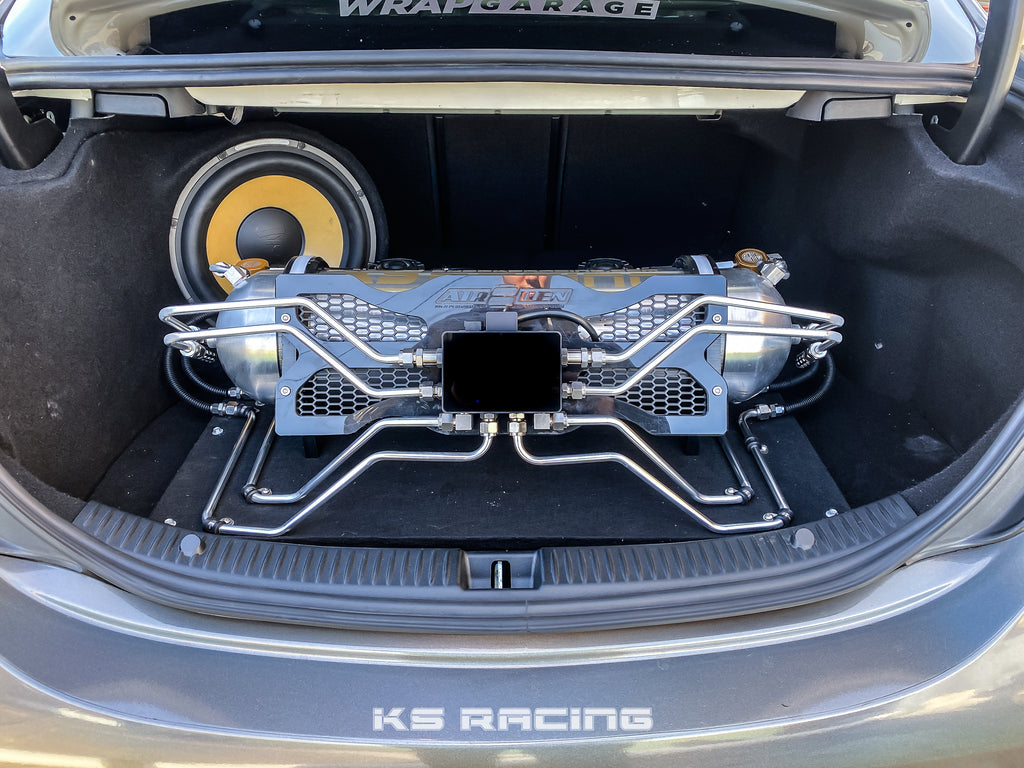 Mercedes Benz C-Class W205 2WD 15-UP Premium Wireless Air Suspension Kit - KS RACING — KS Racing Australia