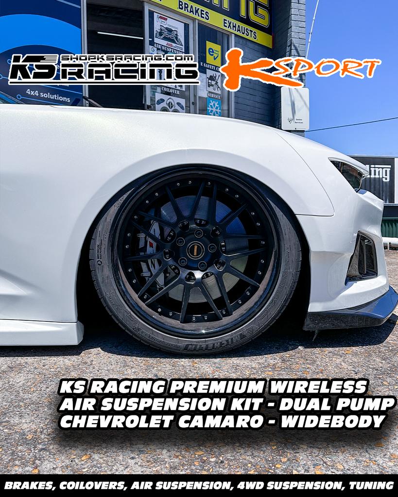 Chevrolet Camaro 15-UP Premium Air Suspension Kit - KS RACING — KS Racing Australia
