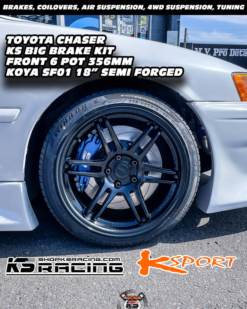 Front 6 Pot 356mm Disc - KS RACING BRAKE KIT — KS Racing Australia