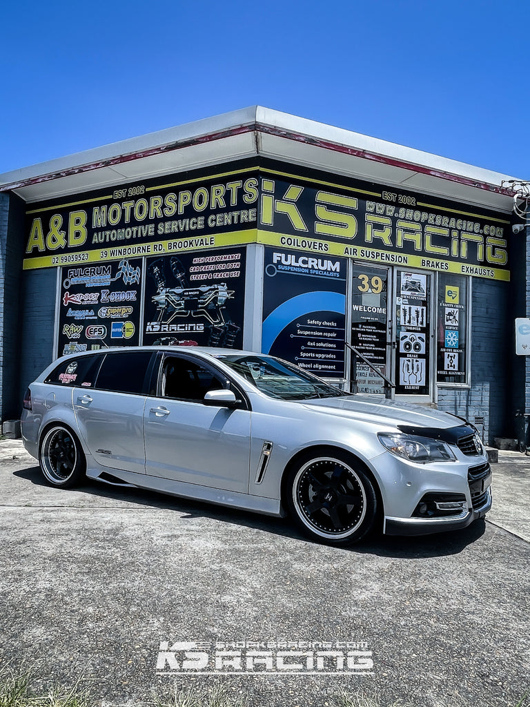 Holden Commodore VE with Front Strut Tops - KSPORT Coilover Kit — KS Racing Australia