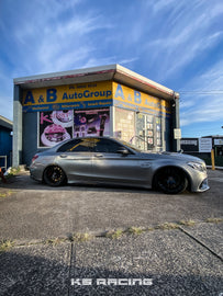Mercedes Benz C-Class W205 2WD, C63 C63S AMG 15-UP Premium Wireless Air Suspension Kit - KS RACING — KS Racing Australia