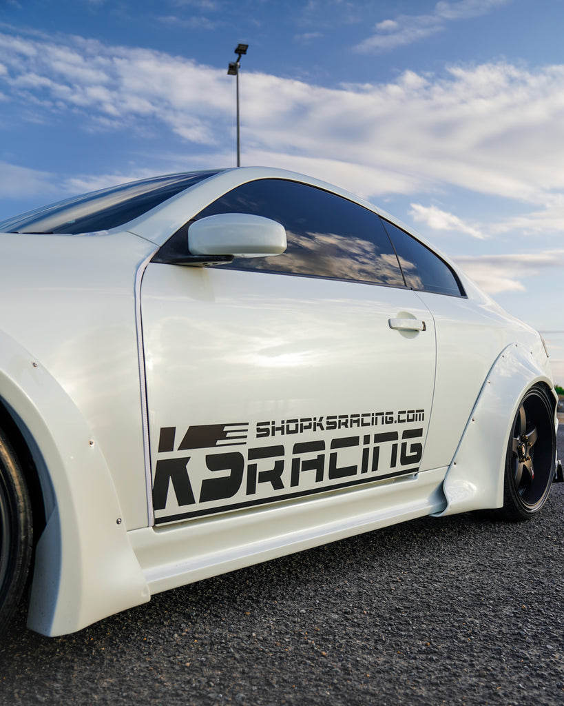 KS RACING Door Banner PAIR - 3M Vinyl Custom Colour — KS Racing Australia