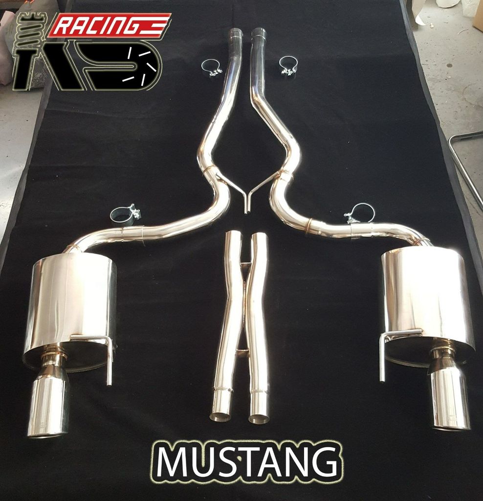 Ford Mustang 5.0 GT 15-17 2.5" Catback Exhaust — KS Racing Australia