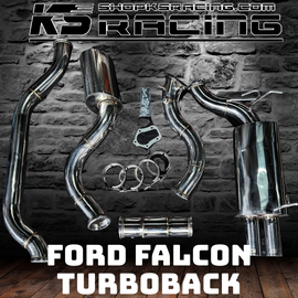 Ford Falcon FG 4' Turbo Back - KS RACING EXHAUST — KS Racing Australia