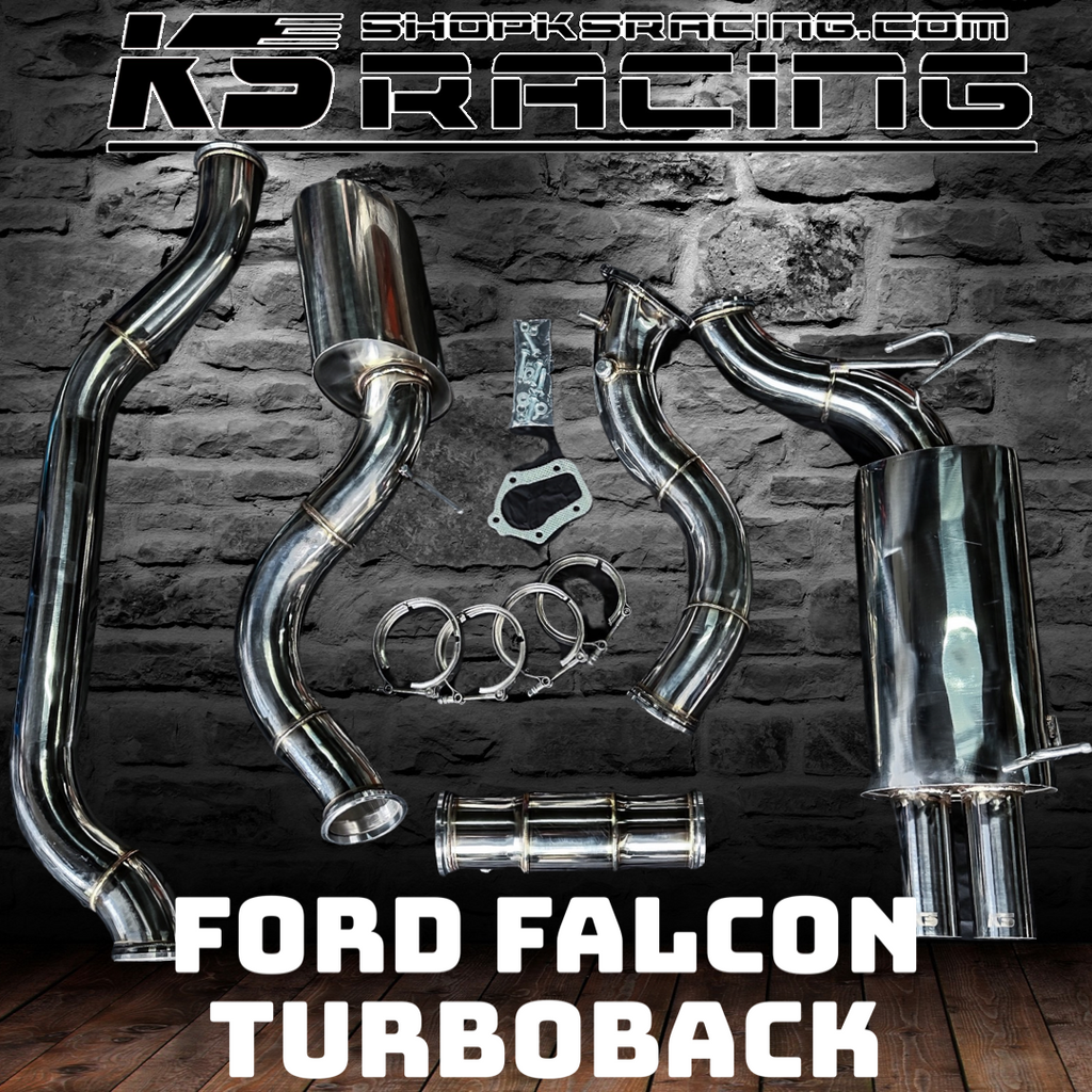 Ford Falcon BF 4" Turboback - KS RACING EXHAUST — KS Racing Australia