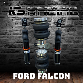 Ford Falcon BF Air Suspension Adjustable Strut & Air Bag Rear Only - KS RACING — KS Racing Australia
