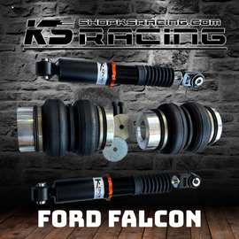 Ford Falcon BA Air Suspension Adjustable Strut & Air Bag Rear Only - KS RACING — KS Racing Australia