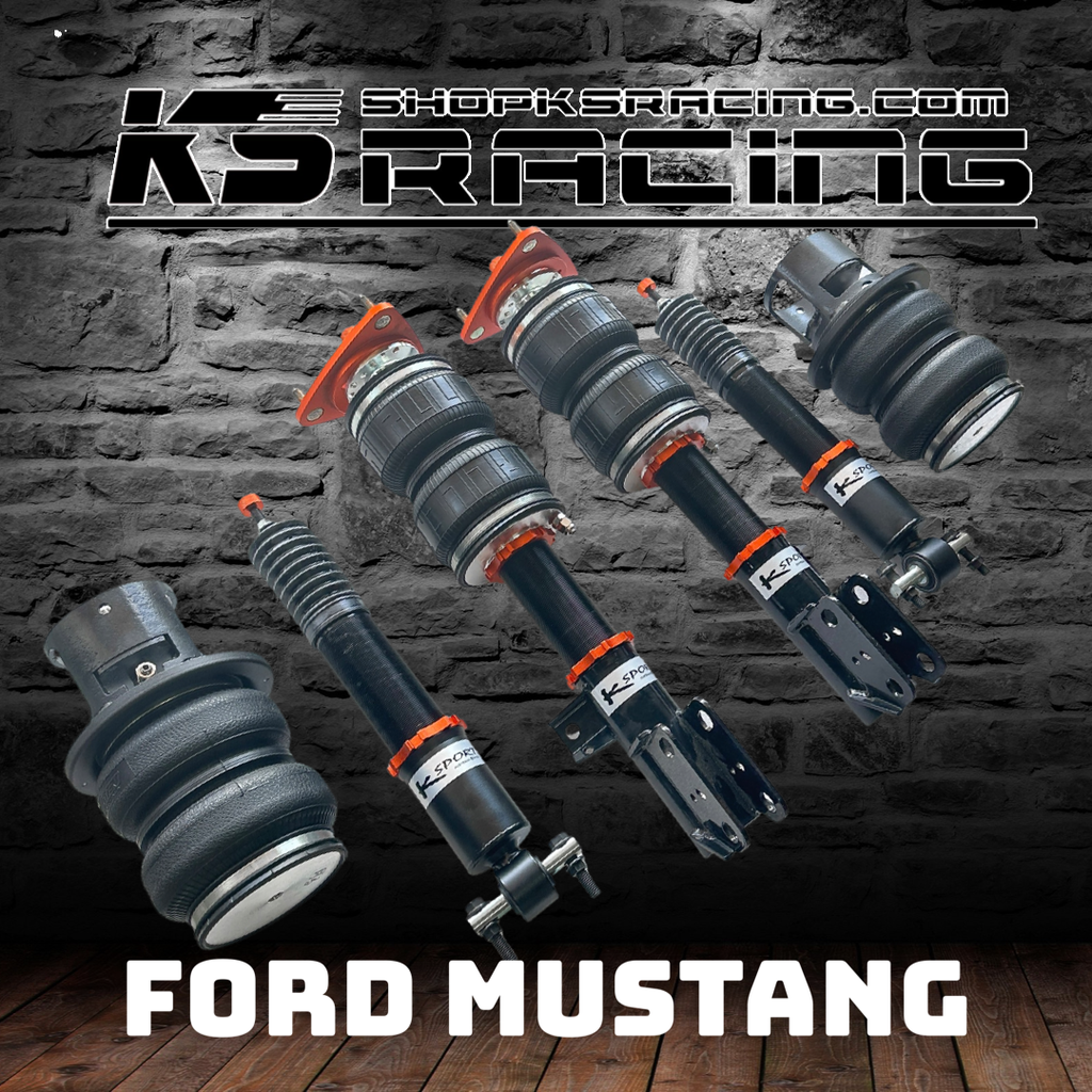 Ford Mustang 15-UP Air Suspension Air Struts Front and Rear - KSPORT — KS Racing Australia