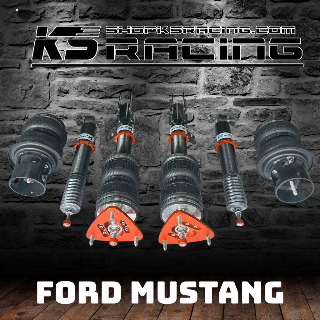 Ford Mustang D2C / S197 05-14 Premium Wireless Air Suspension Kit - KS RACING — KS Racing Australia