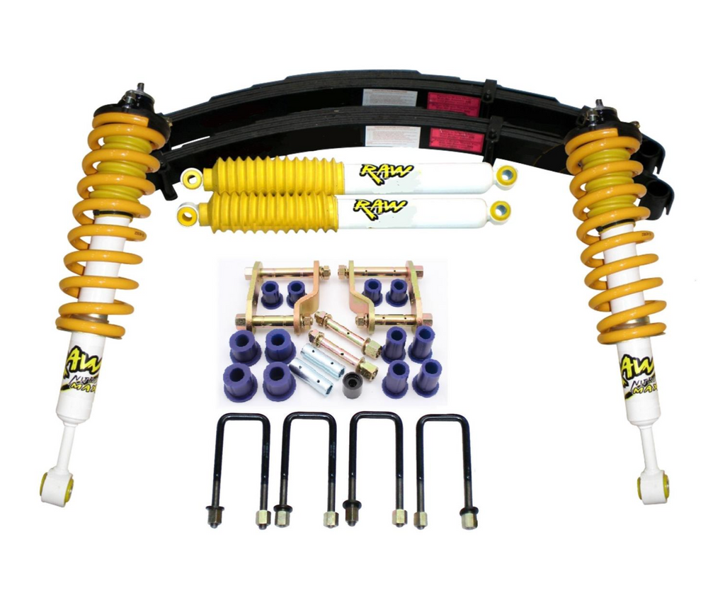 Toyota Hilux GUN 2015-on - 45mm RAW 4x4 ReadyStrut Lift Kit — KS Racing Australia