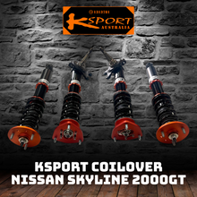 Load image into Gallery viewer, Nissan Skyline 2000GTEX - KSPORT Coilover Kit — KS Racing Australia
