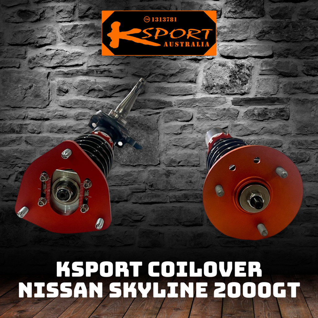 Nissan Skyline 2000GTEX - KSPORT Coilover Kit — KS Racing Australia