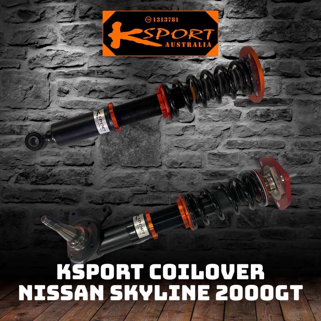 Nissan Skyline 2000GTEX - KSPORT Coilover Kit — KS Racing Australia