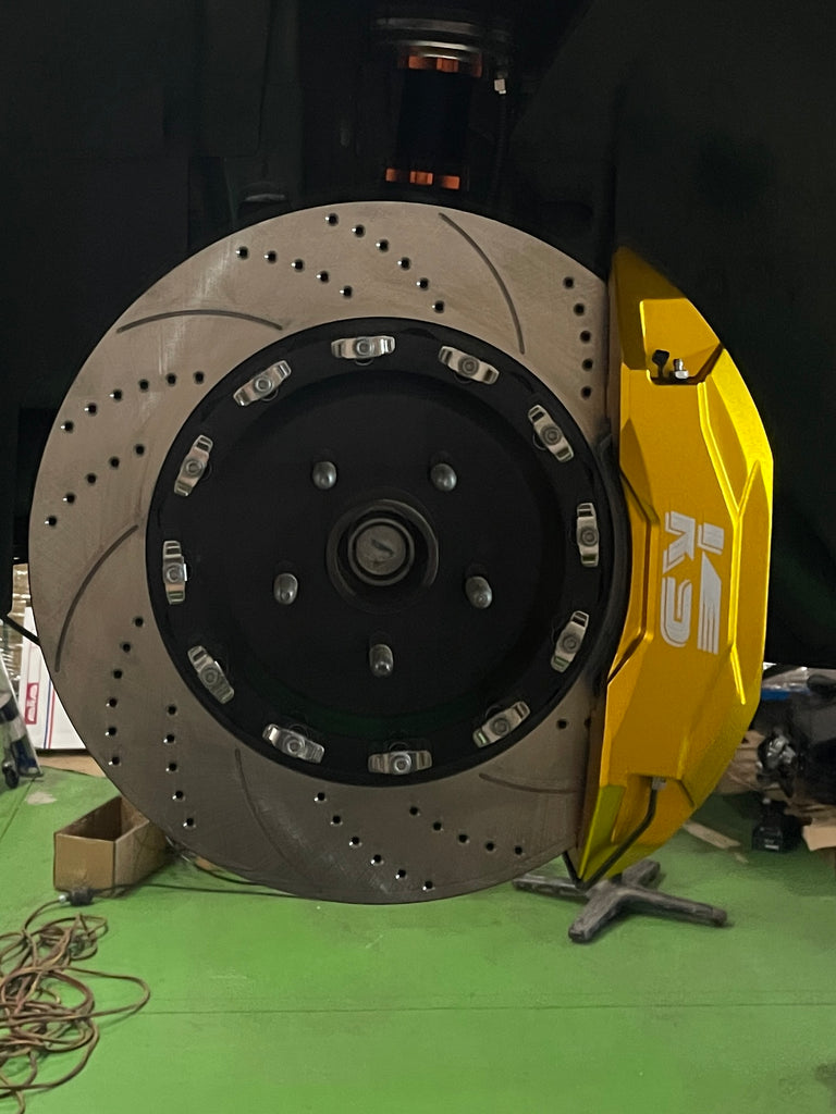 Front Super 8 Pot 430mm Floating Disc - KS RACING BRAKE KIT — KS Racing Australia