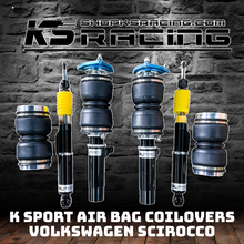 Load image into Gallery viewer, Volkswagen Scirocco R 09-17 Air Suspension Air Struts Front and Rear - K SPORT — KS Racing Australia