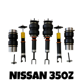 Nissan 350Z Air Suspension Air Struts Front and Rear - K SPORT — KS Racing Australia
