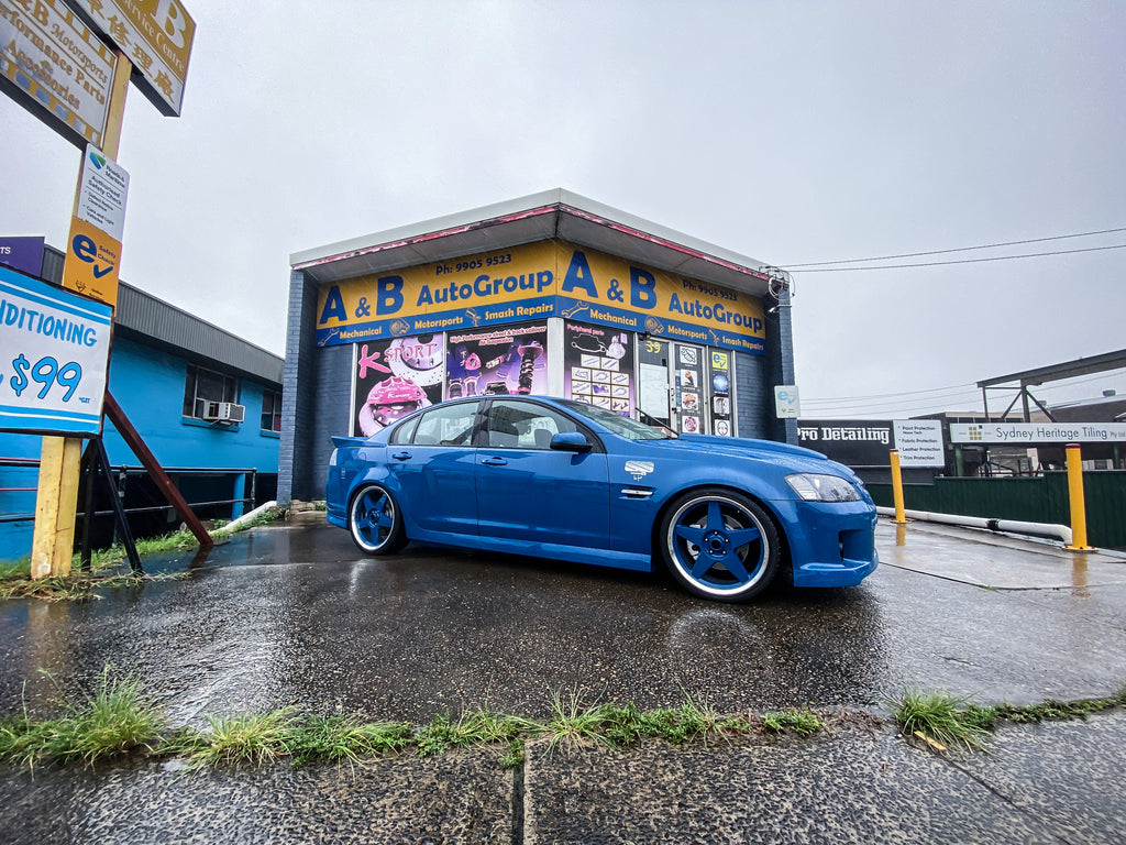 Holden Commodore VE with Rubber Strut Tops - KSPORT Coilover Kit — KS Racing Australia