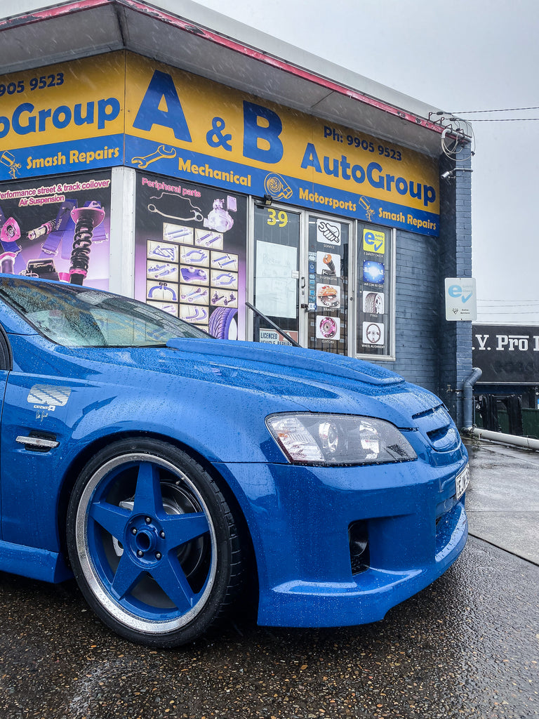 Holden Commodore VE with Rubber Strut Tops - KSPORT Coilover Kit — KS Racing Australia