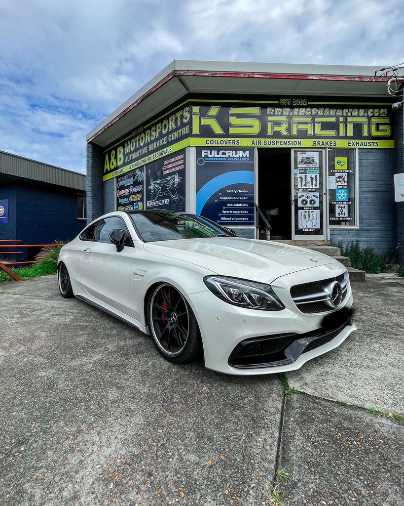 Mercedes Benz C63 C63S AMG C205 Premium Wireless Air Suspension Kit - KS RACING — KS Racing Australia