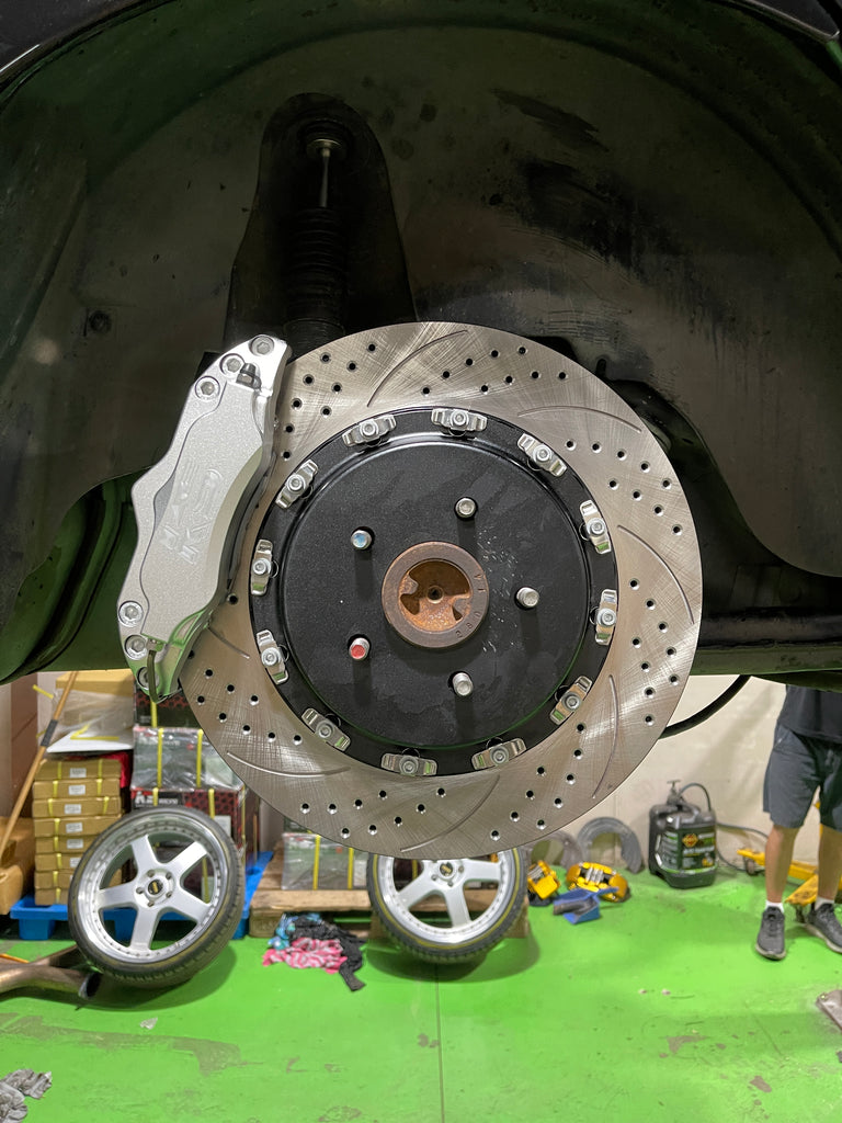 Rear 6 Pot 380mm Floating Disc - KS RACING BRAKE KIT — KS Racing Australia