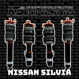 Nissan Silvia S14 S15 95-02 Air Suspension Air Struts Front and Rear - K SPORT — KS Racing Australia