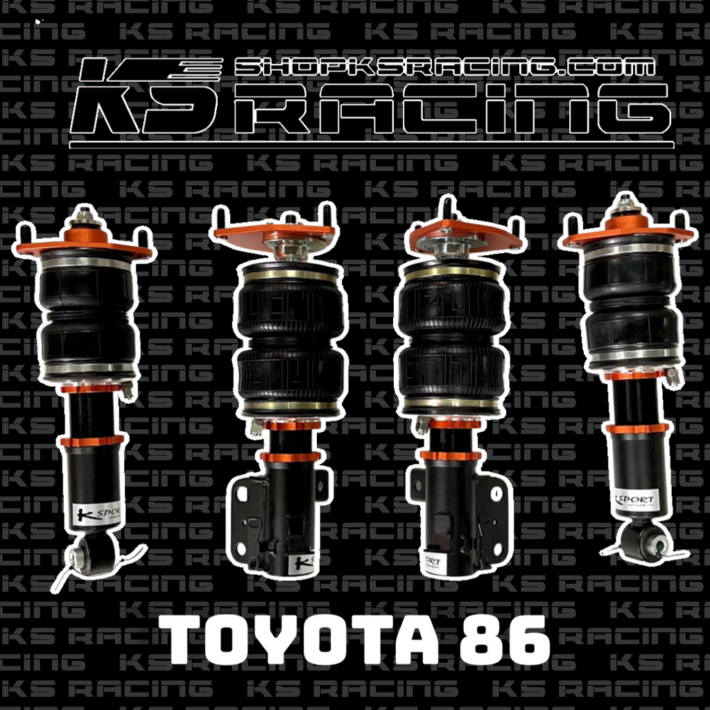 Toyota 86 Air Suspension Air Struts Front and Rear - K SPORT — KS Racing Australia