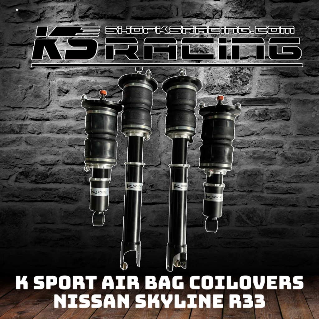 Nissan Skyline R33 GTR Air Suspension Air Struts Front and Rear - K SPORT — KS Racing Australia