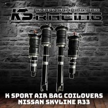 Load image into Gallery viewer, Nissan Skyline R33 GTR Air Suspension Air Struts Front and Rear - K SPORT — KS Racing Australia