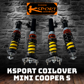 Mini COOPER S R56 aftermarket wheel or wheel spacer may be required 07-13 - KSPORT Coilover Kit — KS Racing Australia
