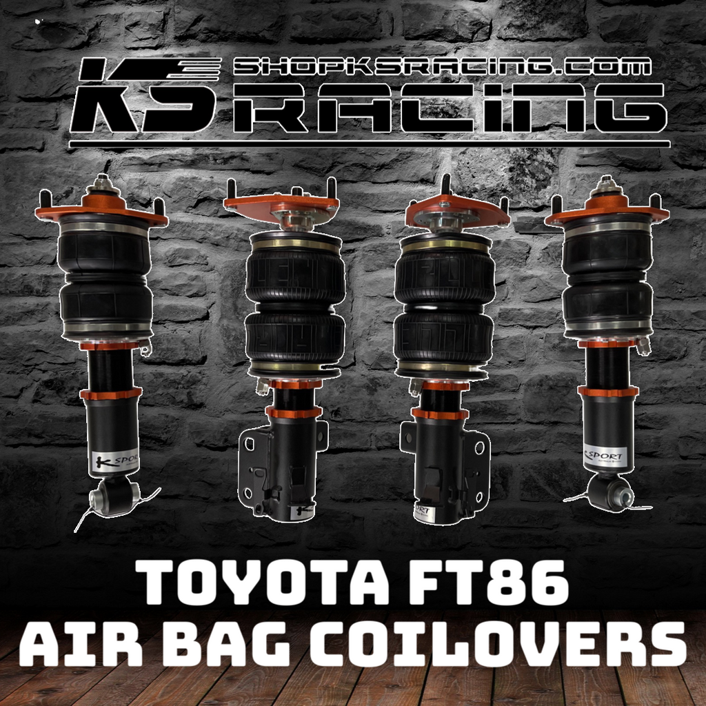 Toyota FT86 GT86 ZN6 12-UP Premium Wireless Air Suspension Kit - KS RACING — KS Racing Australia
