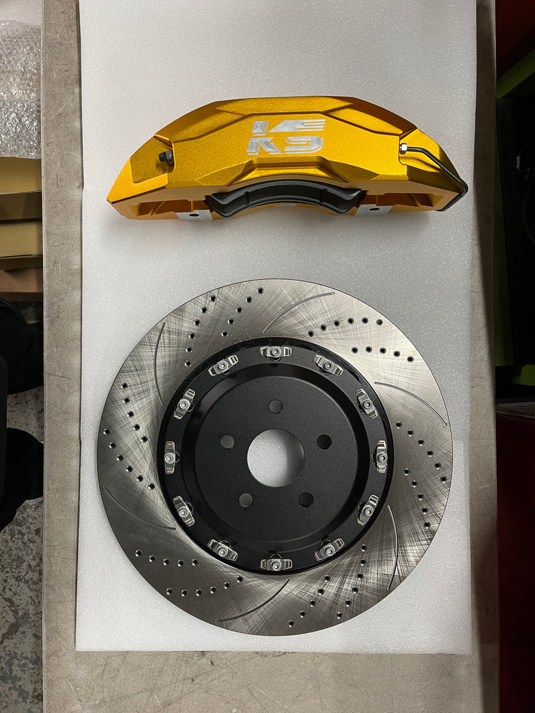 Front Super 8 Pot 430mm Floating Disc - KS RACING BRAKE KIT — KS Racing Australia