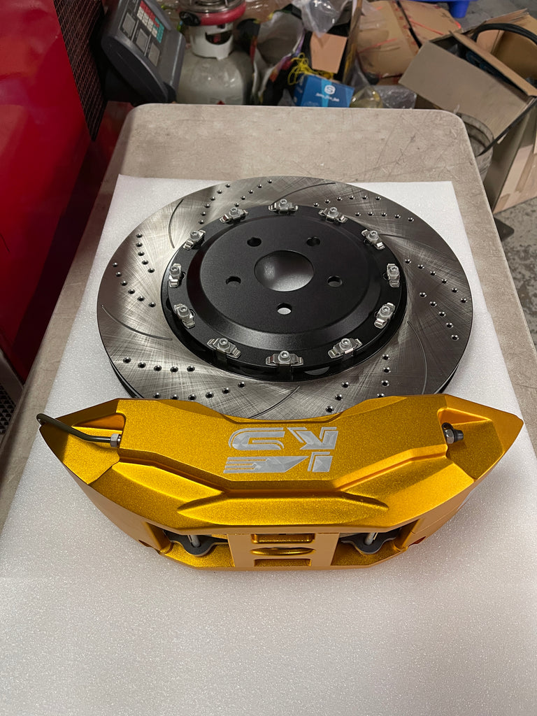 Front Super 8 Pot 430mm Floating Disc - KS RACING BRAKE KIT — KS Racing Australia