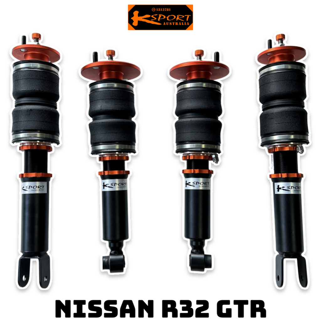 Nissan Skyline R32 GTR Premium Wireless Air Suspension Kit - KS RACING — KS Racing Australia