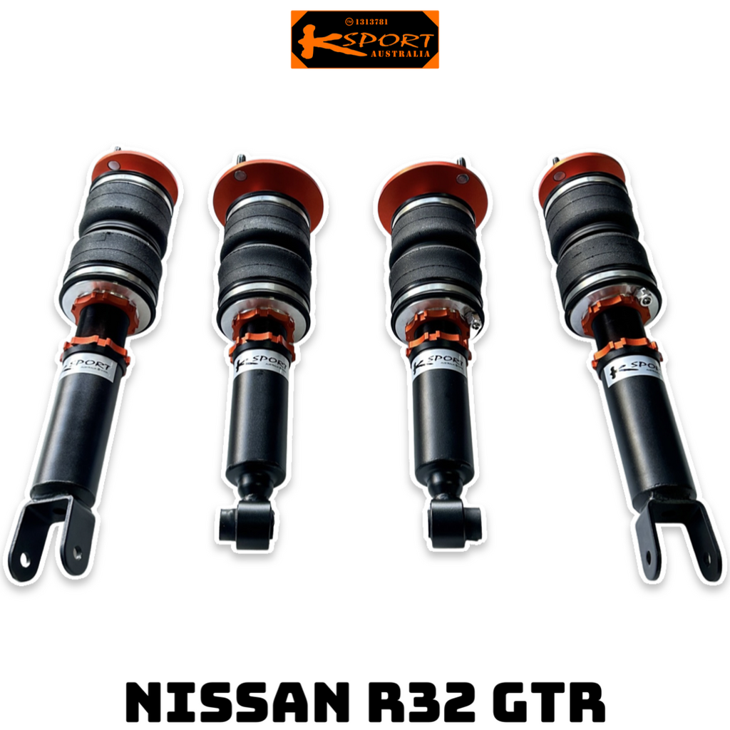 Nissan Skyline R32 GTR Premium Wireless Air Suspension Kit - KS RACING — KS Racing Australia