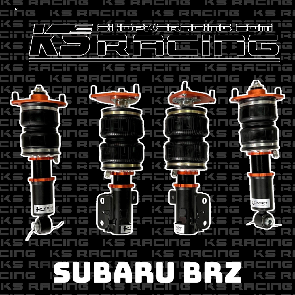 Subaru BRZ 12-22 Air Lift 3P Single ViAir 444c Air Suspension with KS RACING Air Struts — KS Racing Australia