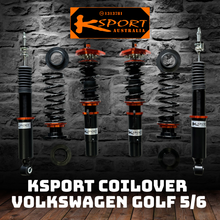 Load image into Gallery viewer, Volkswagen GOLF 5 MKV strut dia. 50mm, 4wd 03-08 - KSPORT Coilover Kit — KS Racing Australia