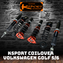 Load image into Gallery viewer, Volkswagen GOLF 6 MKVI strut dia. 50mm, 2wd 08-11 - KSPORT Coilover Kit — KS Racing Australia