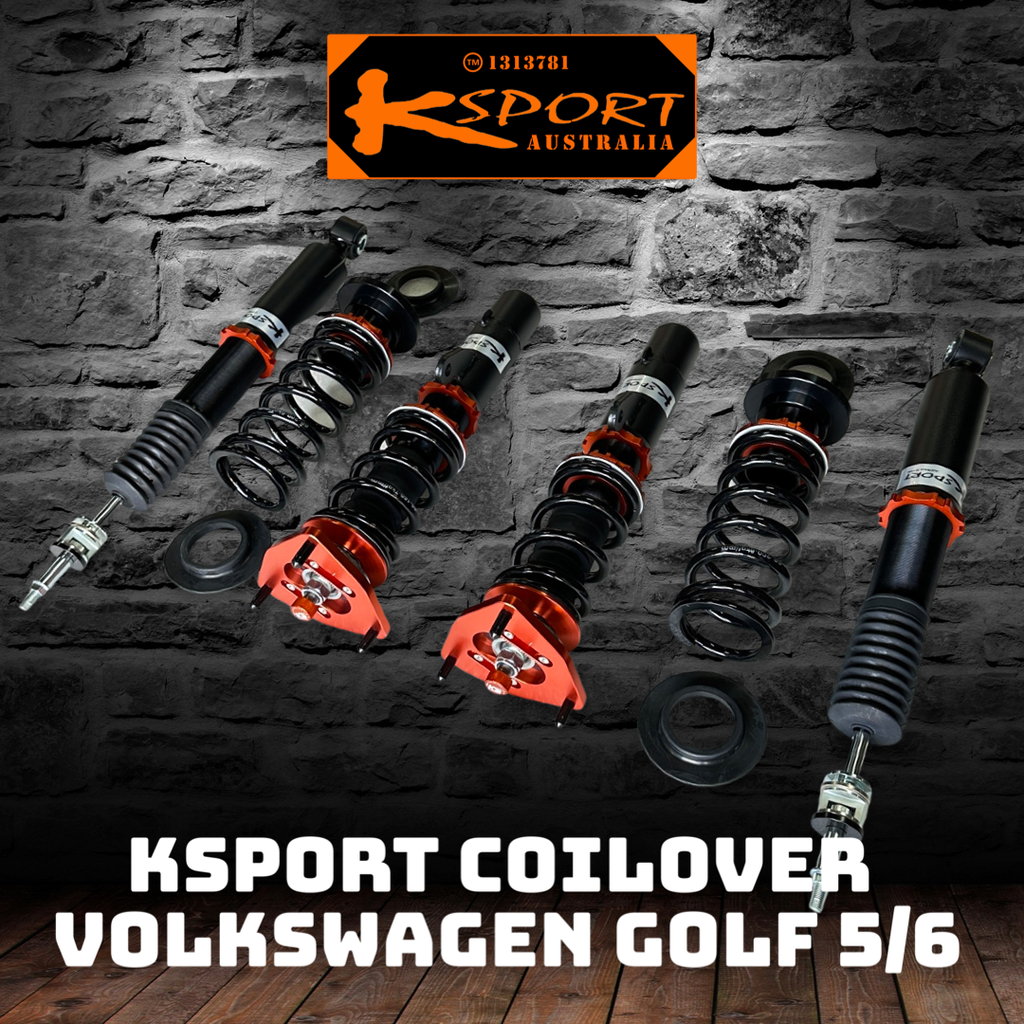 Volkswagen GOLF 5 MKV strut dia. 50mm, 4wd 03-08 - KSPORT Coilover Kit — KS Racing Australia