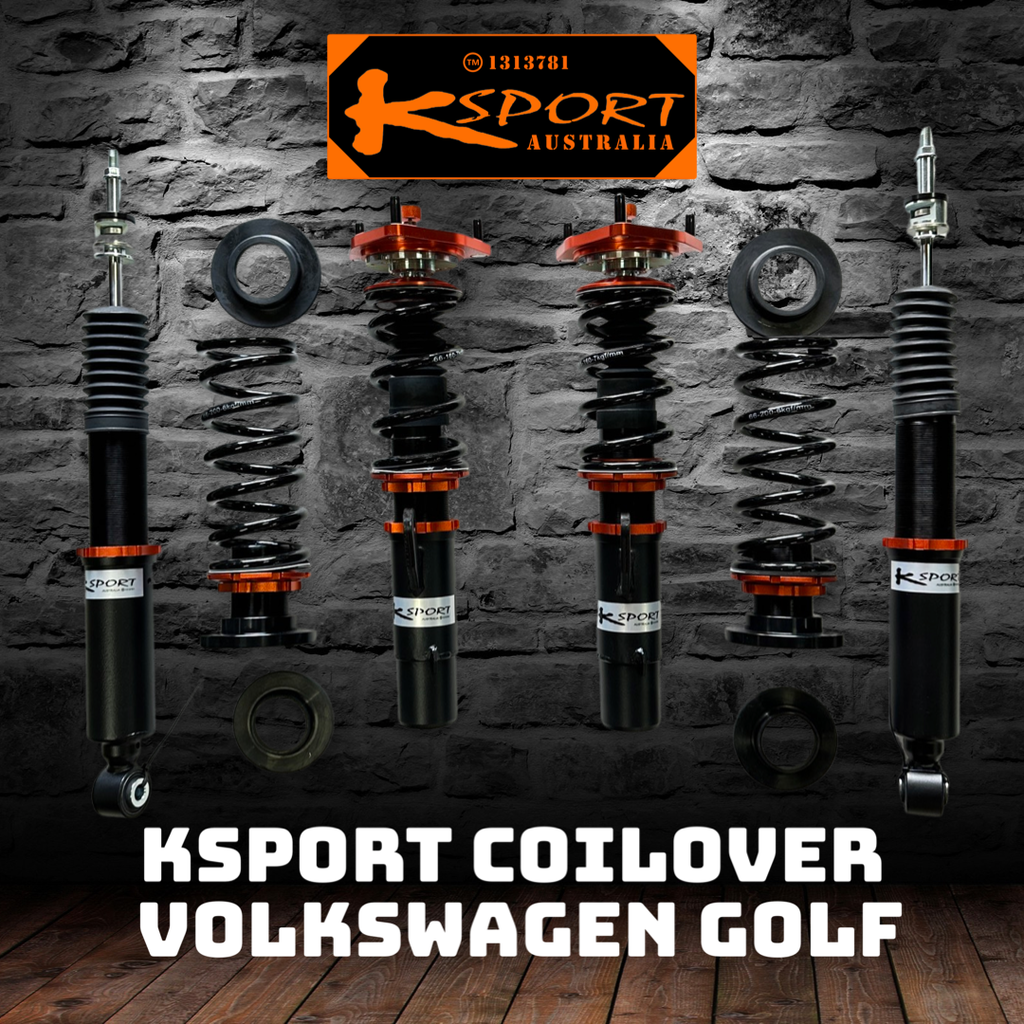 Volkswagen GOLF R MK7 4motion (4wd) 12-up - KSPORT Coilover Kit — KS Racing Australia